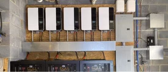 5kwh 10kwh 15kwh 20kwh Li-Akku Stapelbares モジュールエネルギー計測システム LiFePO4 10kW 48V Li-Ionene-Akku 100Ah 200Ah リチウムイオン Ess